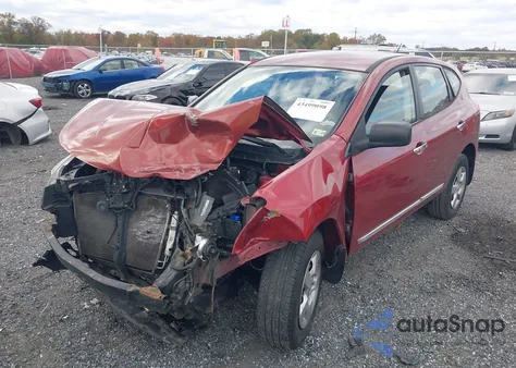 2014 Nissan Rogue Select S from USA, damaged, VIN JN8AS5MV9EW706359